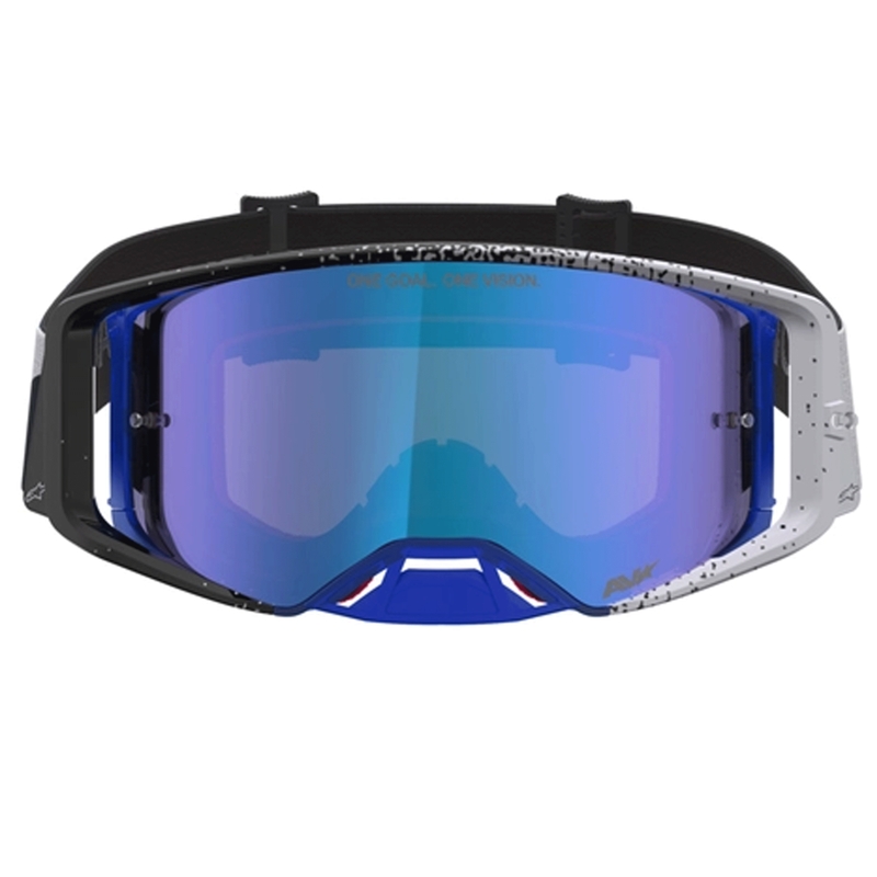 Alpinestars Supertech Hiten motocrossbriller sort-blå