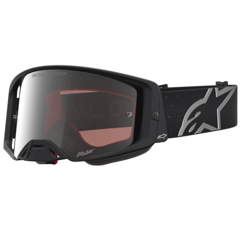 Alpinestars Supertech Vesta motocrossbriller mat sort-sølv