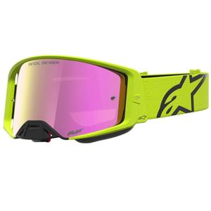 Alpinestars Supertech Vesta motocrossbriller fluo-gul-sort