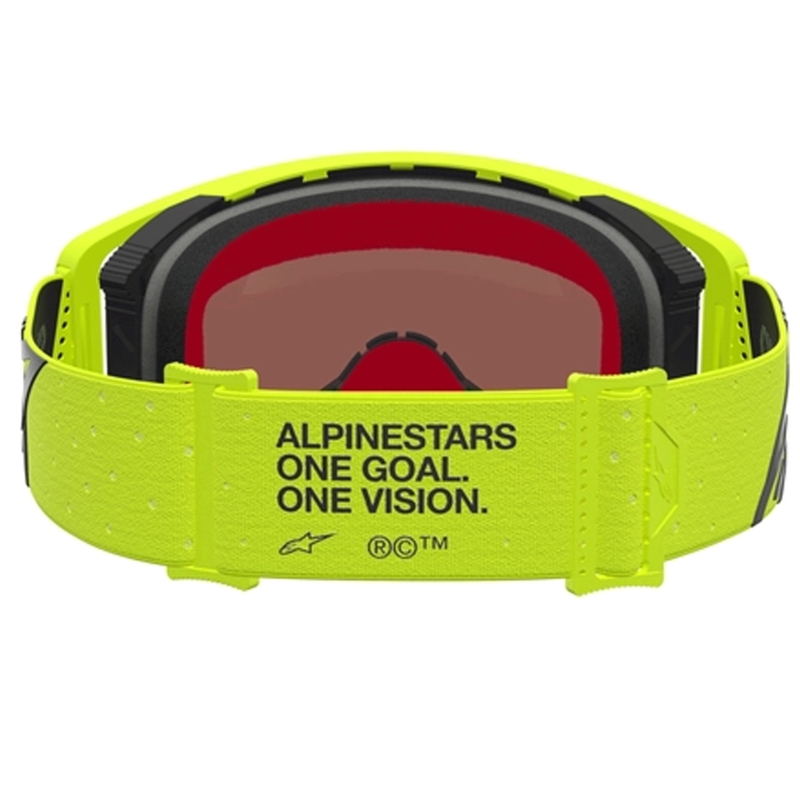 Alpinestars Supertech Vesta motocrossbriller fluo-gul-sort