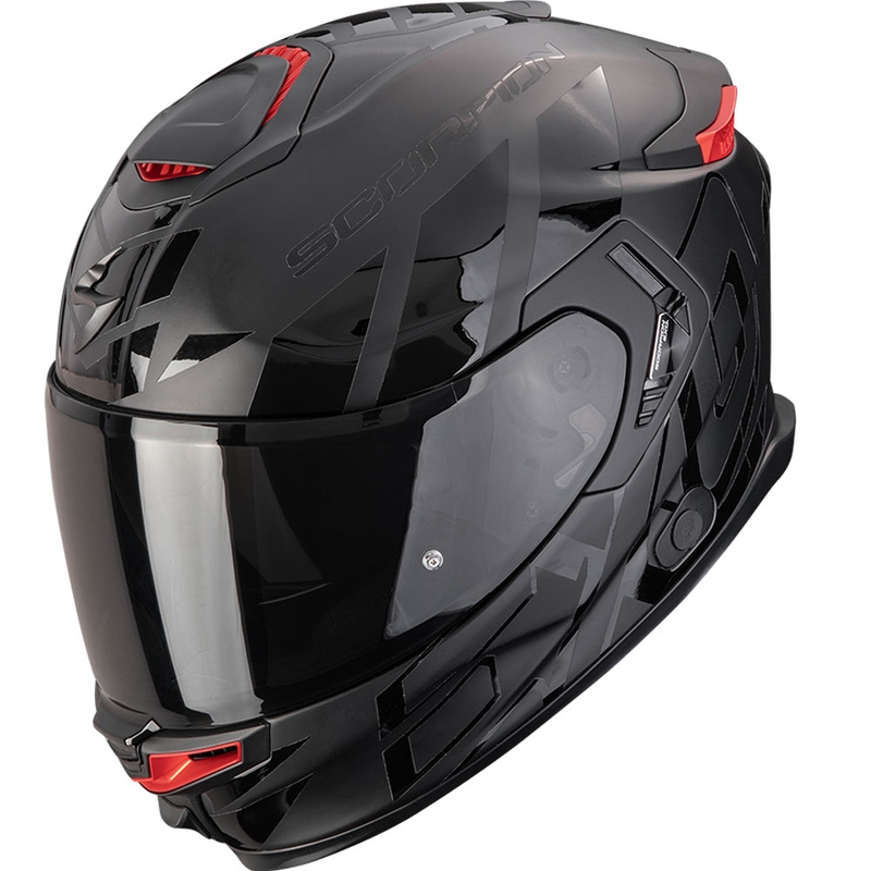 Scorpion EXO-GT SP Air Noble fullface motorcykelhjelm, mat sort-sort - II. kvalitet