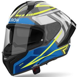 Integreret motorcykelhjelm Airoh MATRYX Rider blank blå