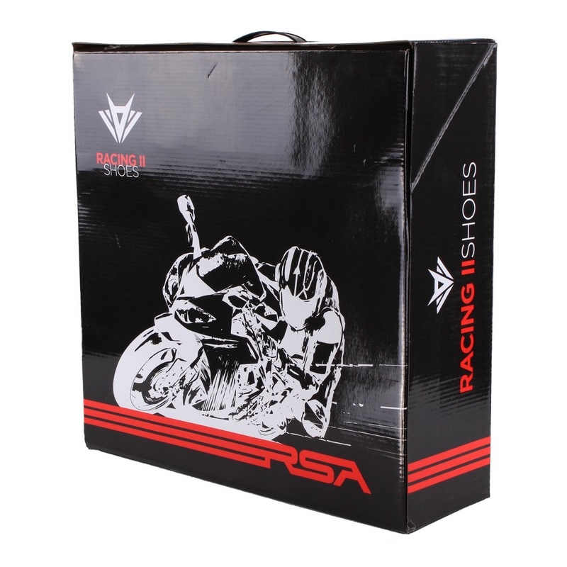 Moto boty RSA Racing II černé výprodej sleva