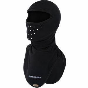 Motorcykelhætte Oxford Balaclava Deluxe Micro Fleece sort