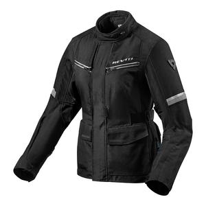 Revit Outback 3 sort-sølv motorcykeljakke til kvinder udsalg - II. kvalitet