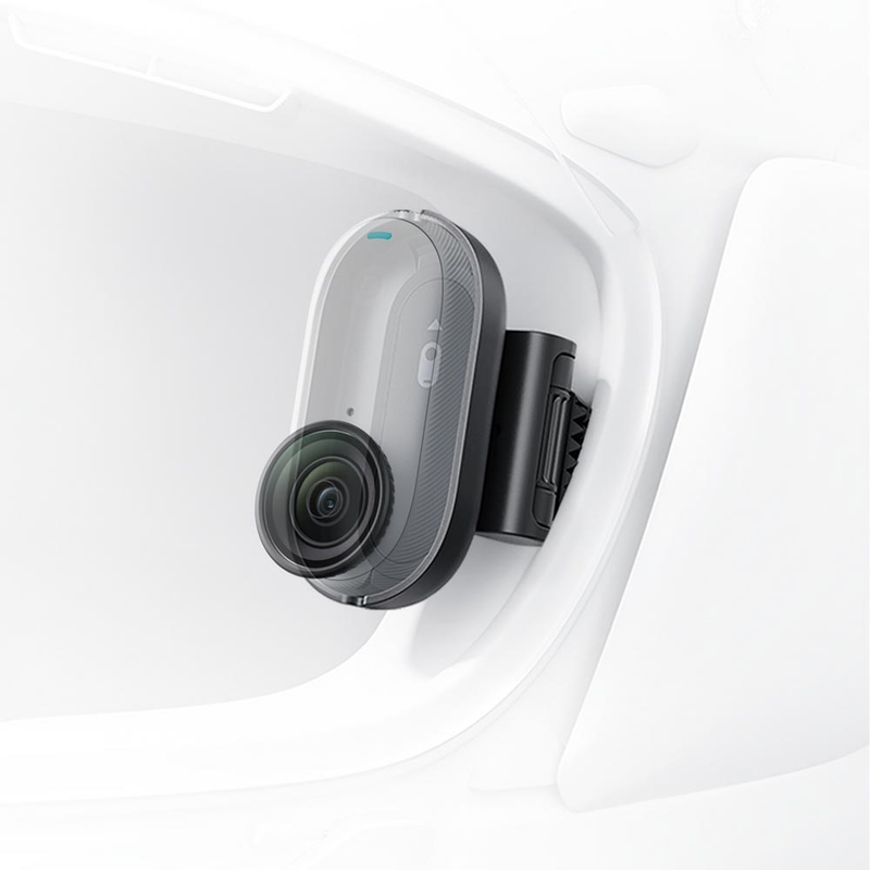 Insta360 GO 3S Motorcykel In-Helm POV Bundle Actionkamera Sort
