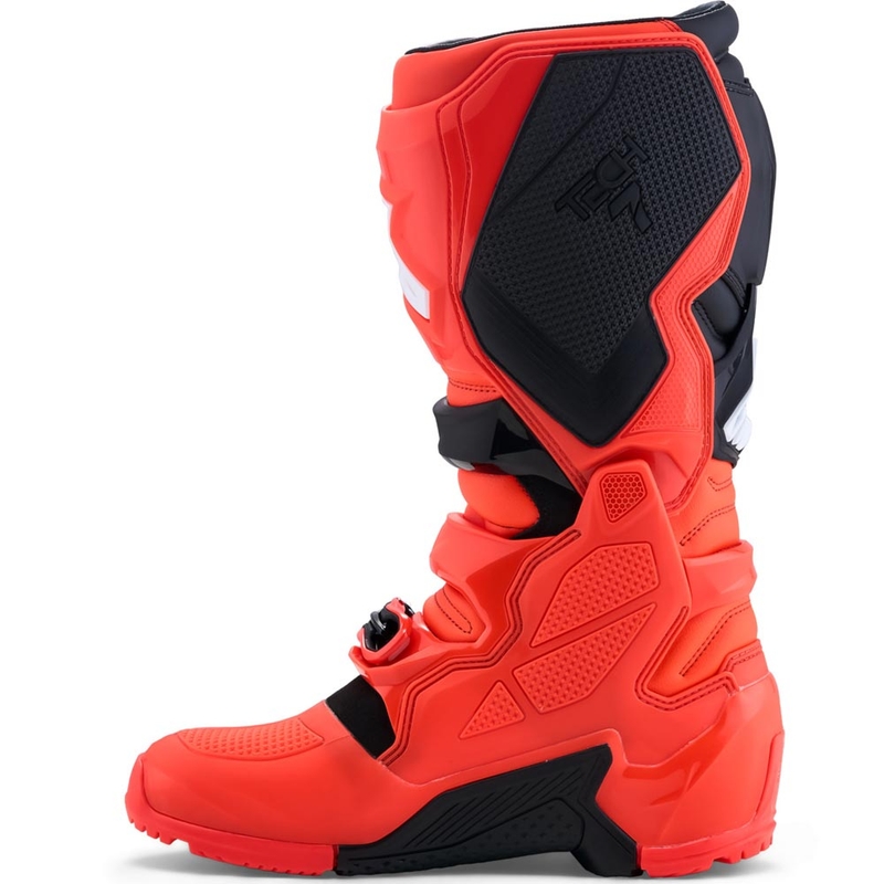 Alpinestars TECH 7 Enduro motorcykelstøvler fluo rød-sort