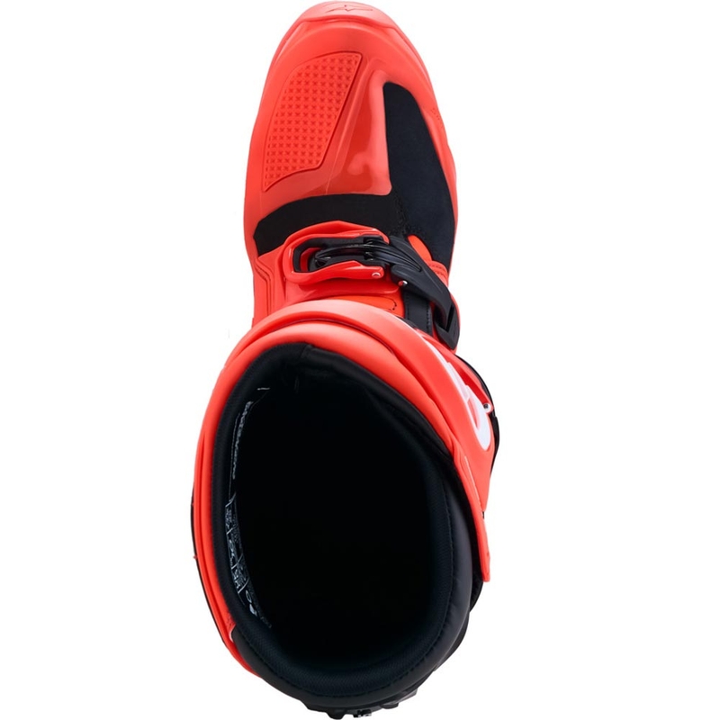 Alpinestars TECH 7 Enduro motorcykelstøvler fluo rød-sort