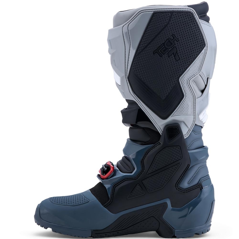 Motorcykelstøvler Alpinestars TECH 7 Enduro Drystar, Mørkegrå-Lysegrå-Rød