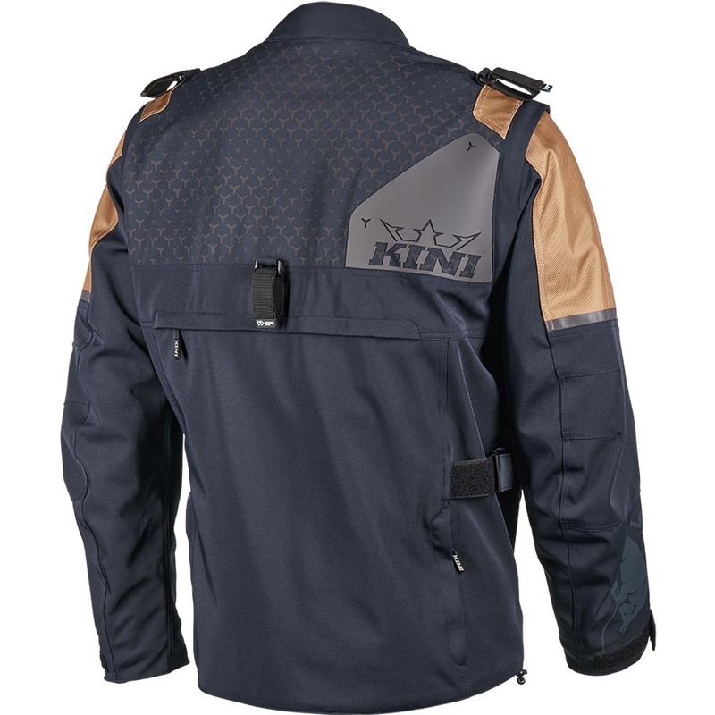 Motocrossjakke KINI Red Bull EXC 2.0 antracit-beige
