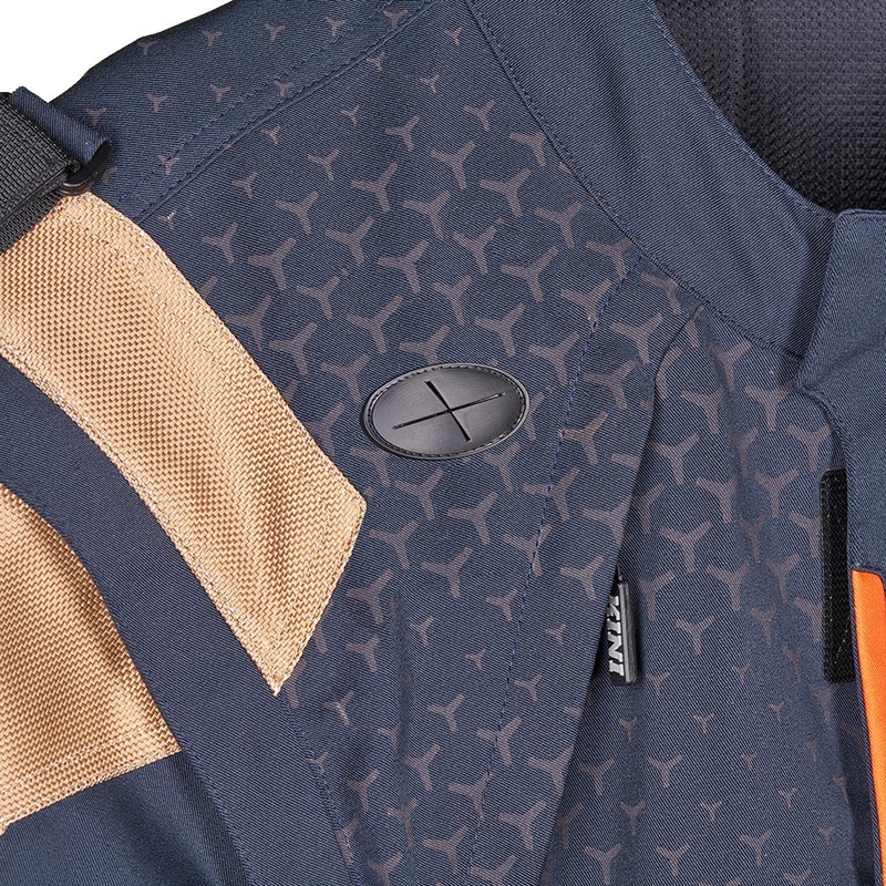 Motocrossjakke KINI Red Bull EXC 2.0 antracit-beige