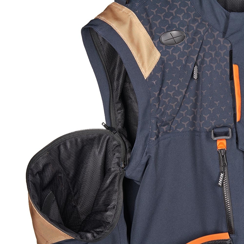 Motocrossjakke KINI Red Bull EXC 2.0 antracit-beige