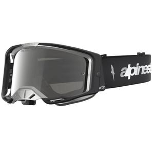 Alpinestars Vision 8 Amber motocrossbriller sort-sølv