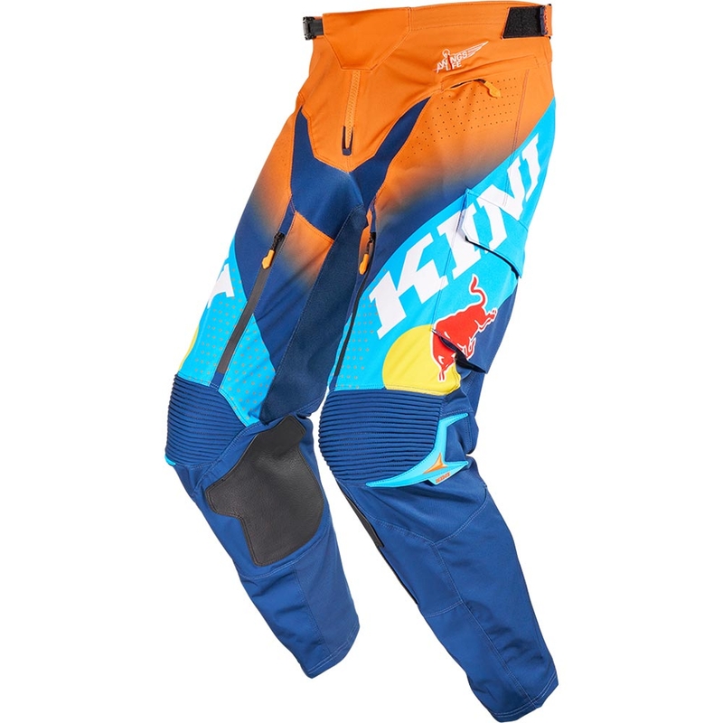 KINI Red Bull 1.0 Rallye motocrossbukser blå-orange
