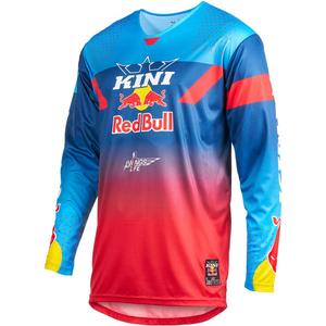 Motocross trøje KINI Red Bull 2.0 MXC blå-rød