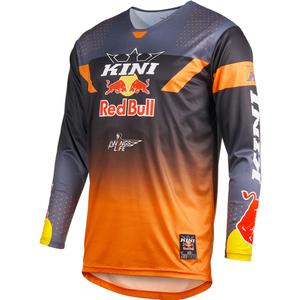 Motocross trøje KINI Red Bull 2.0 MXC grå-orange