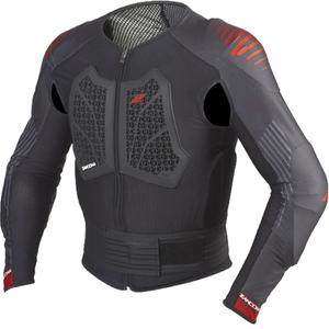Kropsbeskytter Zandona Action X7 sort-rød 170-179 cm