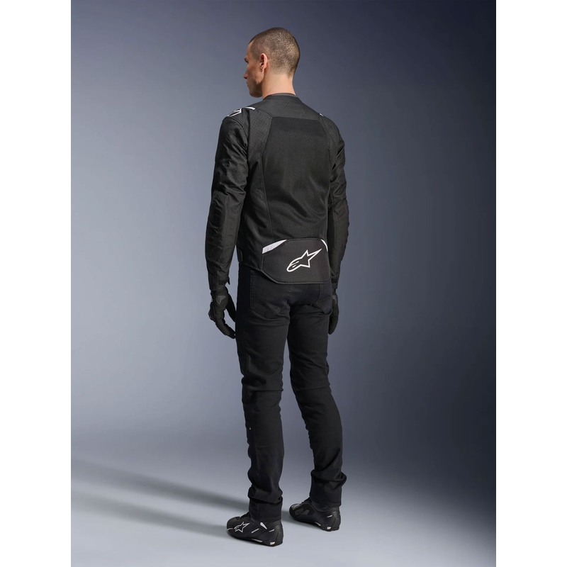 Alpinestars T-SPS Air V2 motorcykeljakke sort-hvid