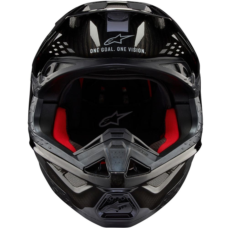 Alpinestars Supertech S-M10 Solid FIM2 motocrosshjelm, sort