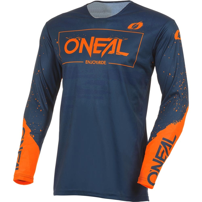 O'Neal Mayhem Paint blå-orange motocrosstrøje