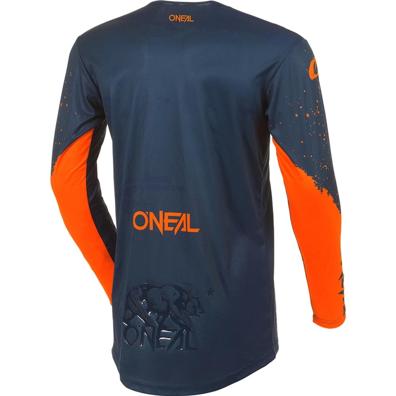 O'Neal Mayhem Paint blå-orange motocrosstrøje