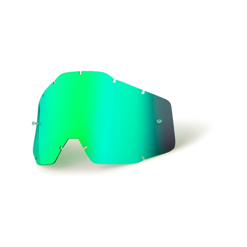 Grøn krom plexi til børnebriller 100% Accuri/Strata