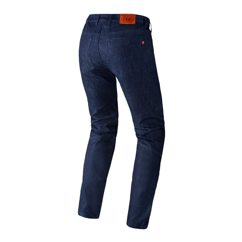 Rebelhorn Rage mørkeblå motorcykeljeans udsalg