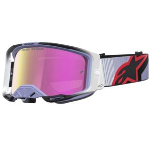 Alpinestars Vision 8 Maven motocrossbriller lavendel-sort