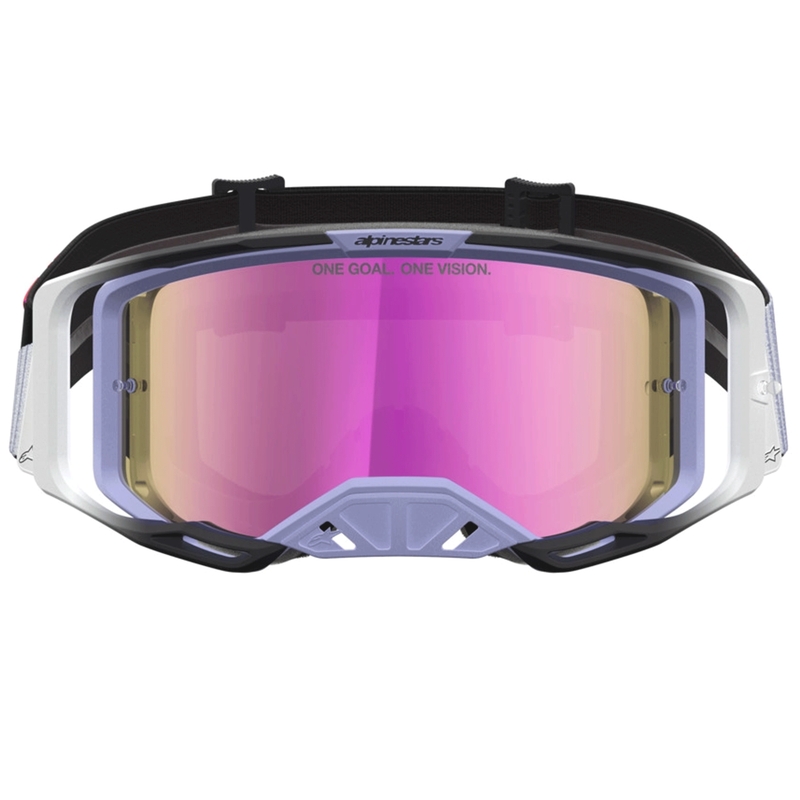 Alpinestars Vision 8 Maven motocrossbriller lavendel-sort