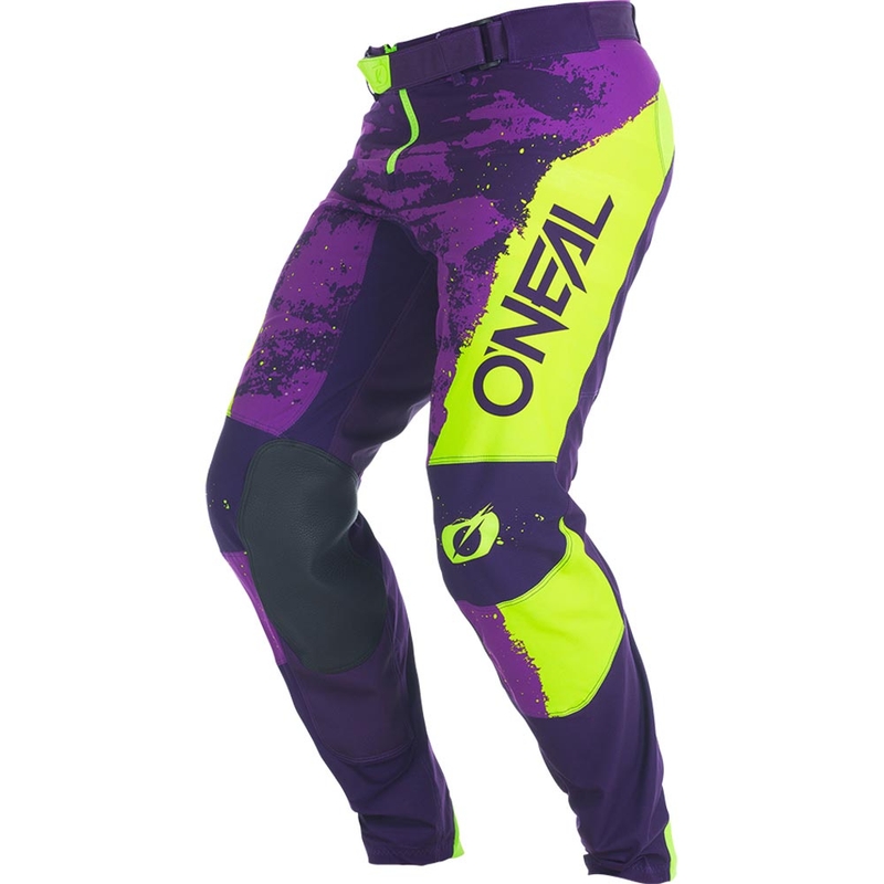 O'Neal Mayhem Paint motocrossbukser lilla-fluo gul