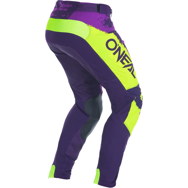 O'Neal Mayhem Paint motocrossbukser lilla-fluo gul