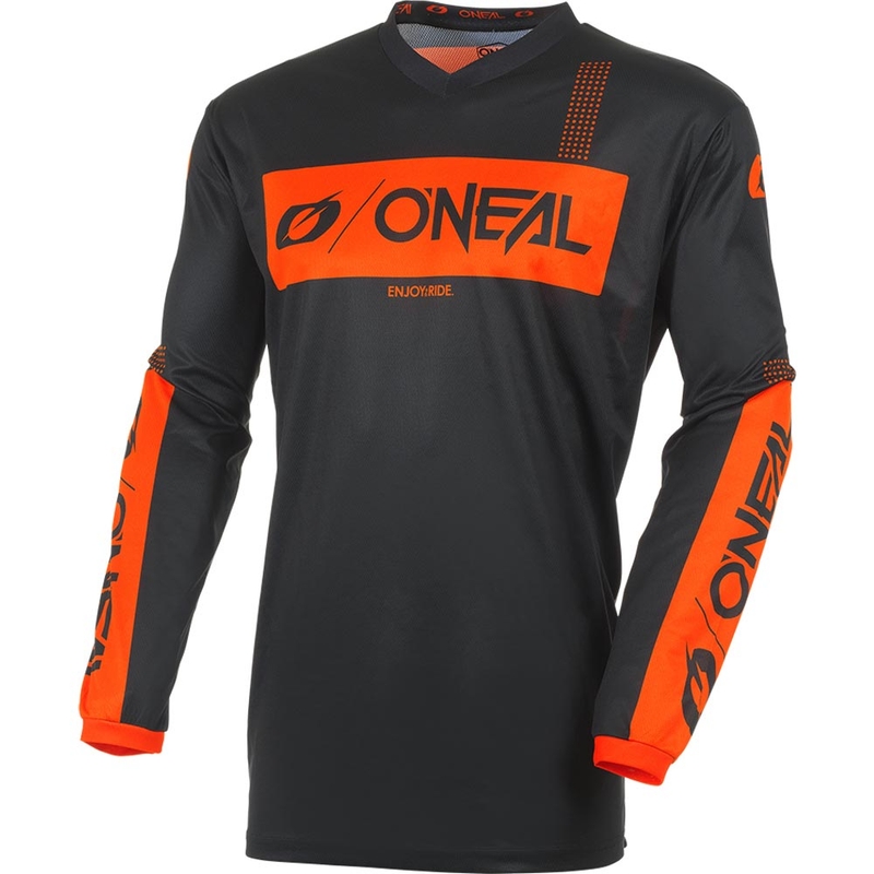 O'Neal Element Racewear motocross jersey sort-orange
