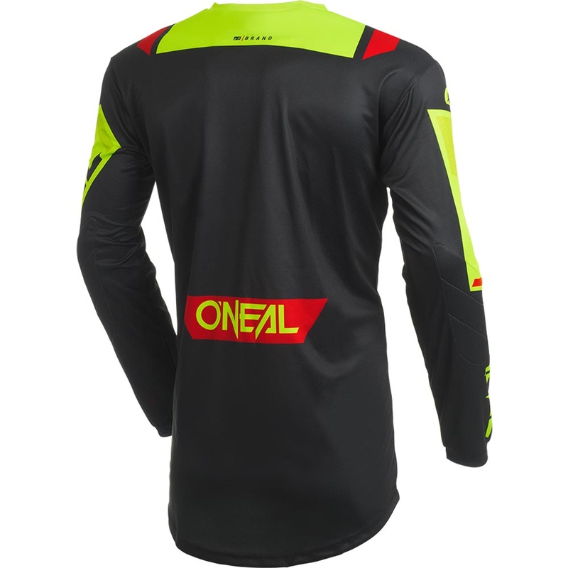 O'Neal Element Factor motocross trøje sort-neon gul