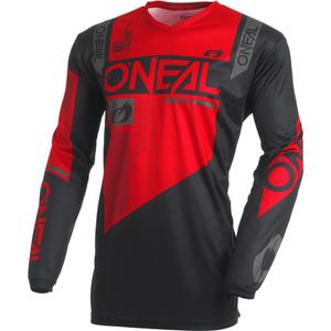 O'Neal Element Factor motocross trøje sort-rød