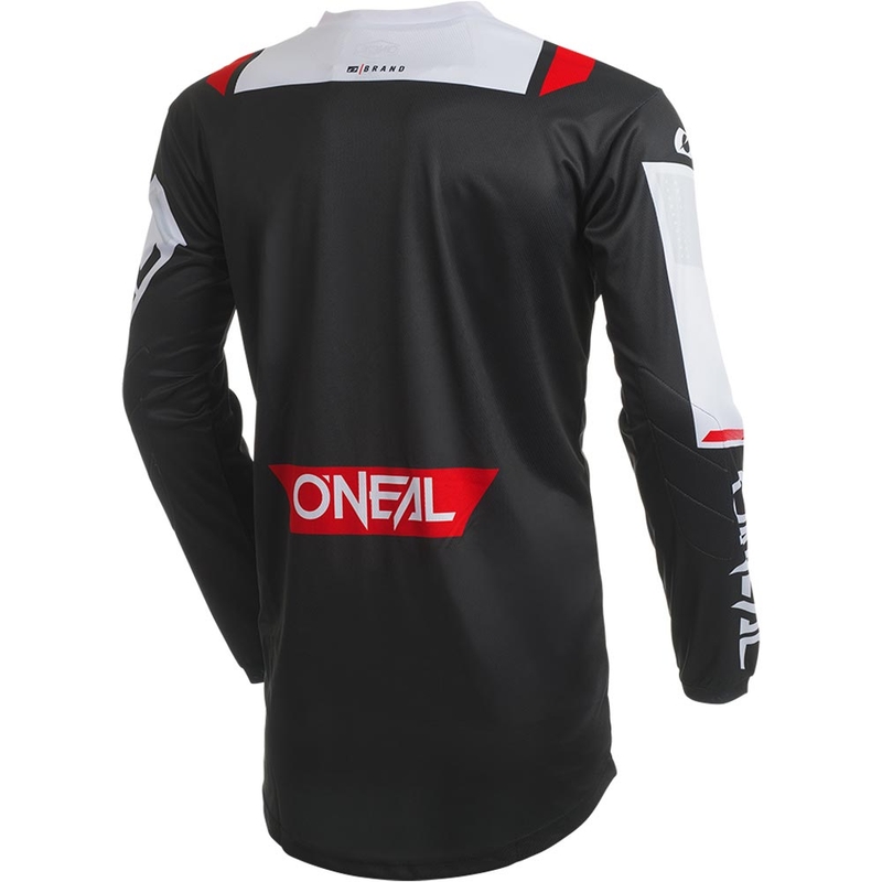 O'Neal Element Factor motocross trøje sort-hvid