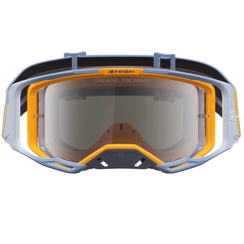Alpinestars Vision 8 Maven blå-orange motocrossbriller