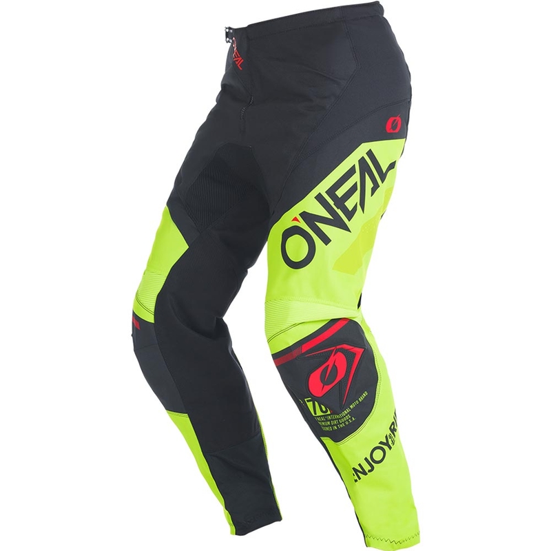 Crossbukser O'Neal Element Factor, Sort/Neon Gul