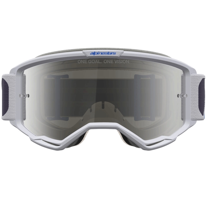 Alpinestars Vision 5 Drag motocrossbriller lyslilla-blå