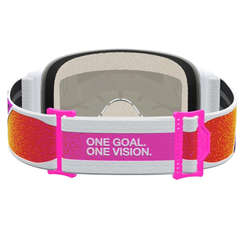 Alpinestars Vision 5 Drag motocrossbriller orange-røde