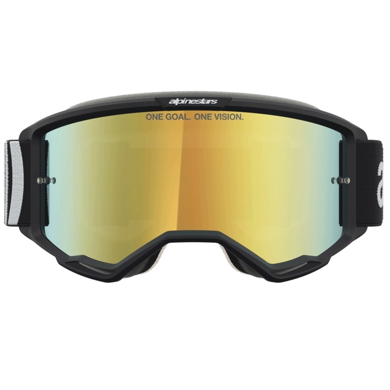 Alpinestars Vision 5 Hone motocrossbriller sort-hvid