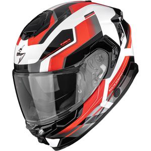 Scorpion EXO-GT SP Air Arkon integralhjelm, hvid-rød