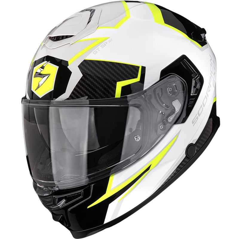 Scorpion EXO-GT SP Air Atlas integralhjelm hvid-sort-fluo gul