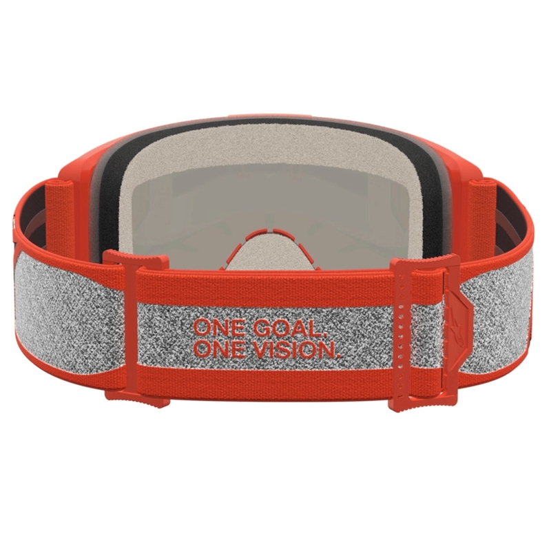 Alpinestars Vision 5 Rora sølv-orange motocrossbriller