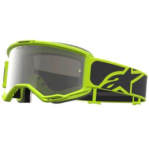 Alpinestars Vision 5 Rora motocrossbriller sort-fluo gul