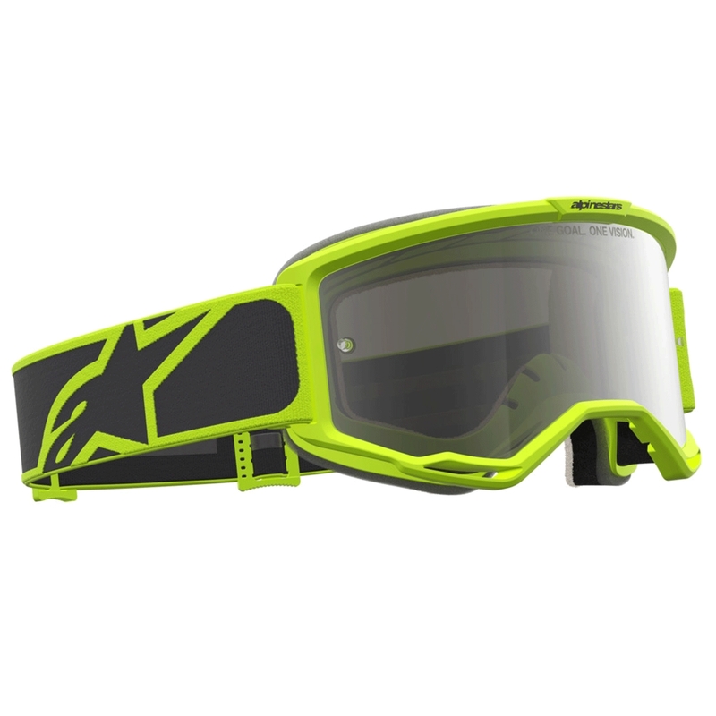 Alpinestars Vision 5 Rora motocrossbriller sort-fluo gul