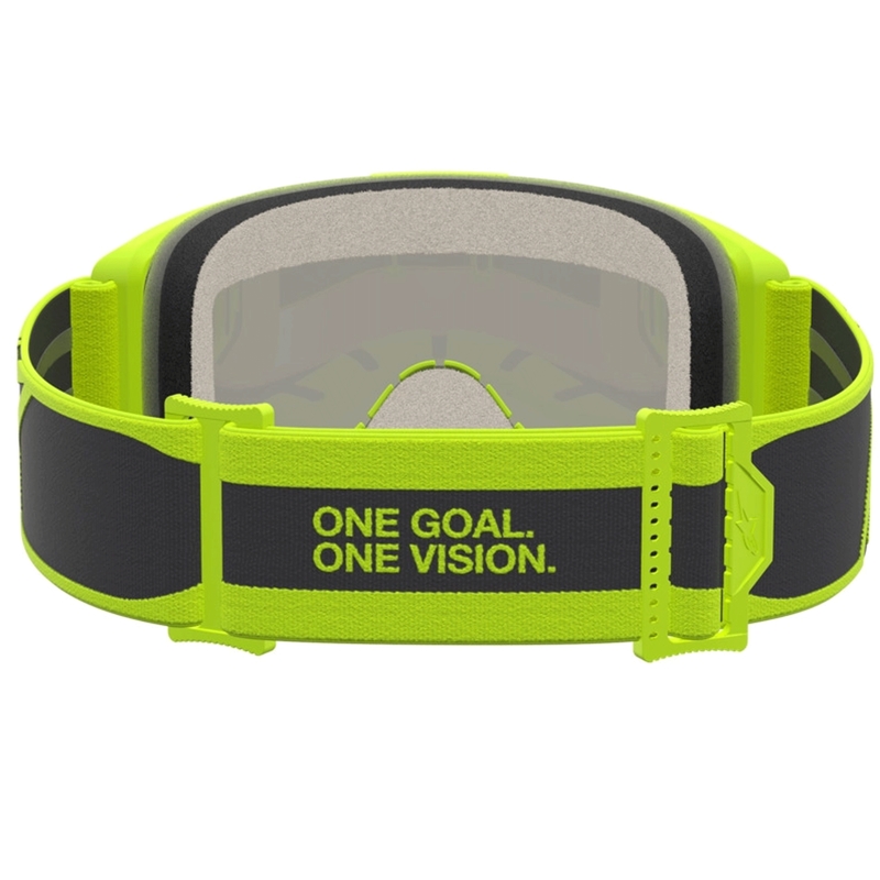 Alpinestars Vision 5 Rora motocrossbriller sort-fluo gul