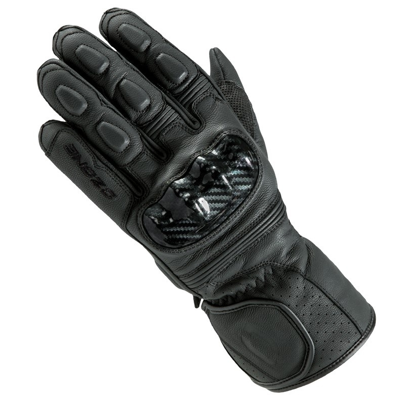 Motorcykelhandsker Ozone Ride II CE sort udsalg
