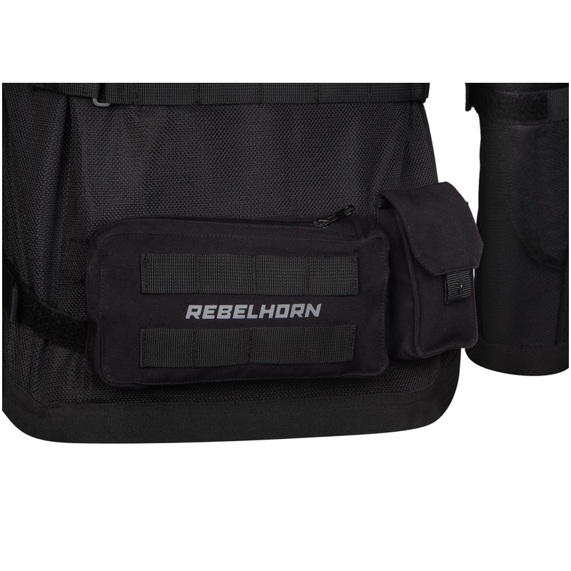 Bunda na motorku Rebelhorn Brutale černá výprodej