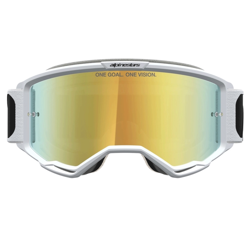 Alpinestars Vision 5 Rora motocrossbriller sort-hvid