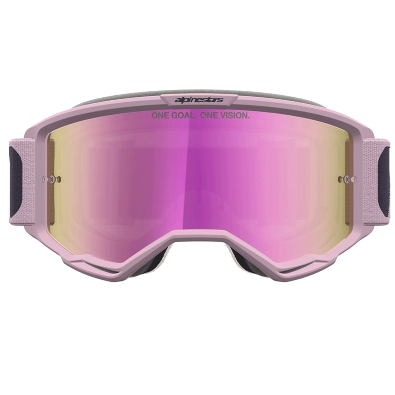 Alpinestars Vision 5 Rora motocrossbriller mørkegrå-pink
